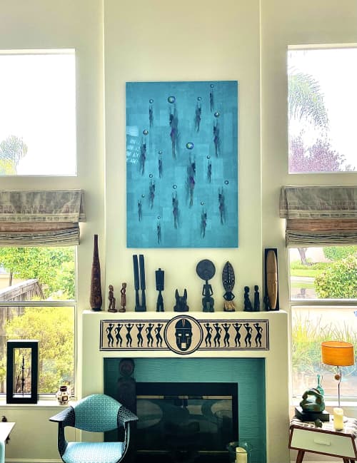 Play Ball | Prints by Lisa Levine. Item composed of metal