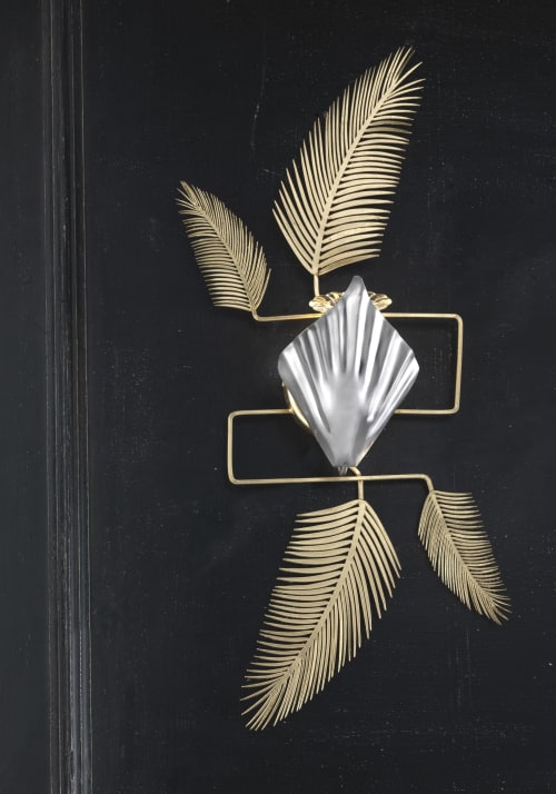 hd038-ap | Sconces by Gallo. Item composed of metal