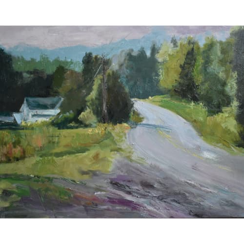 Say Nice Things About Me | Oil And Acrylic Painting in Paintings by Julia Lawing Fine Art. Item made of canvas & synthetic