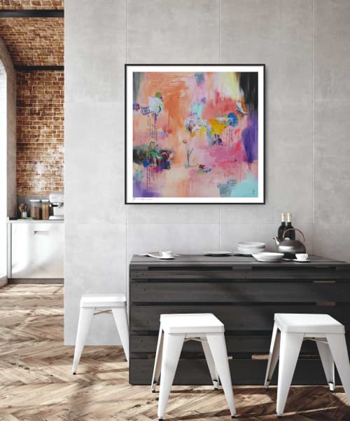 Hello world - Fine art Giclée print | Prints by Xiaoyang Galas. Item made of paper