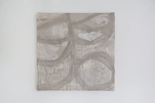 Etnografica Blanc XXIIIB | Mixed Media by Kim Fonder. Item composed of canvas