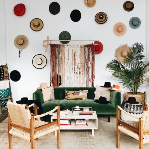 Macrame Wall Hanging | Wall Hangings by Modern Macramé by Emily Katz | Teressa Foglia in Brooklyn. Item made of cotton
