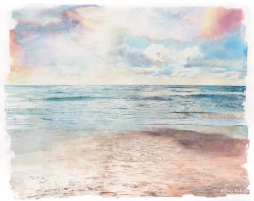 Daybreak- Fine Art Archival Print | Oil And Acrylic Painting in Paintings by Stefanie Bales Fine Art. Item made of paper