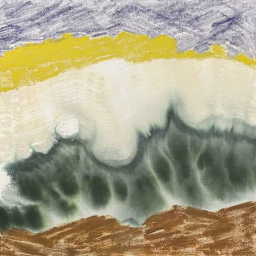 Summer Storm Series No. 12 | Oil And Acrylic Painting in Paintings by Beth Winterburn. Item composed of canvas in contemporary style