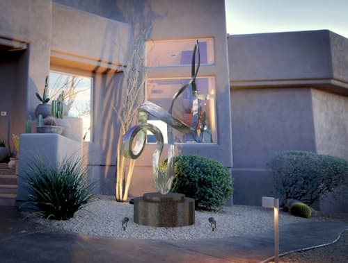 Essence | Public Sculptures by Innovative Sculpture Design. Item made of steel