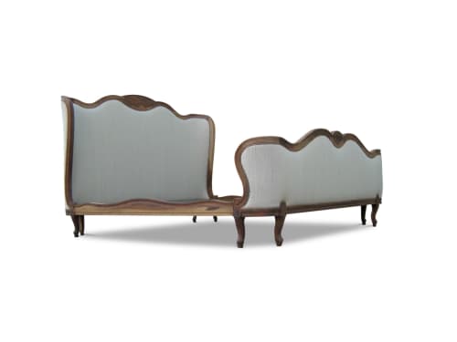 Costantini’s Louis XV Bed in Argentine Rosewood | Beds & Accessories by Costantini Design. Item made of wood