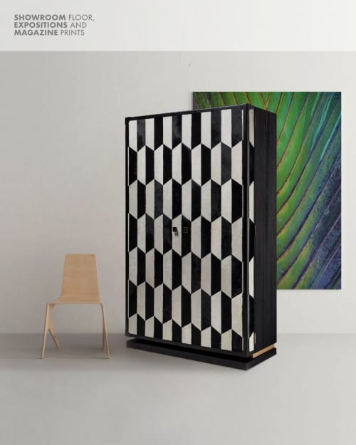 Neue Cabinet with Wine Rack | Storage by Lara Batista
