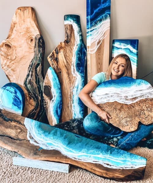 Georgian Bay Wall Art | Wall Sculpture in Wall Hangings by BACKWOOD DESIGN CO. ™. Item made of wood