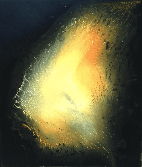 Solar Flash | Oil And Acrylic Painting in Paintings by Doug Heine's Art Studio | Stella Nonna in Berkeley. Item made of aluminum with synthetic