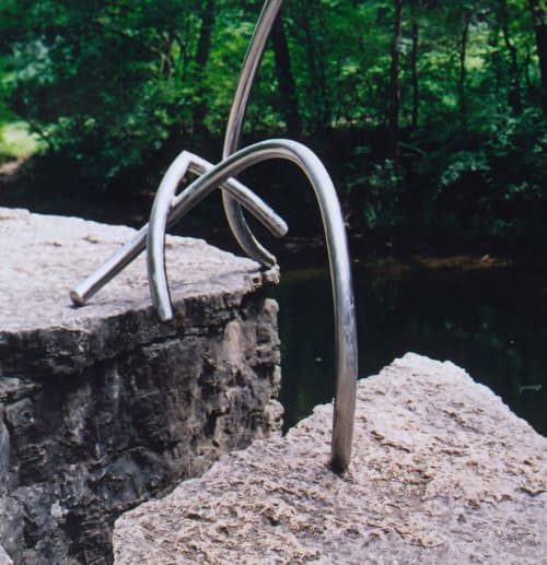 Once Again a Child | Public Sculptures by Dave Caudill. Item made of steel