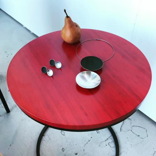 Bamboo C-Table | Coffee Table in Tables by Eugene Stoltzfus | KONZUK in Garden Bay. Item made of wood with metal
