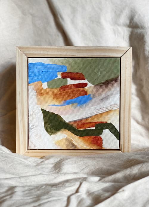 “Swept away” | Oil And Acrylic Painting in Paintings by Quinn Dimitroff. Item composed of canvas & synthetic