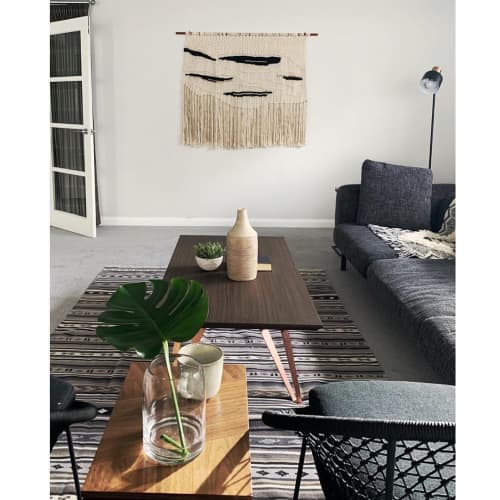 Large Earthly Layers Macrame | Macrame Wall Hanging in Wall Hangings by Creating Knots by Mandy Chapman. Item made of cotton with fiber works with boho & contemporary style