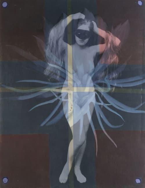 Myths and Goddesses#1 | Oil And Acrylic Painting in Paintings by silvia poloto. Item made of wood compatible with contemporary and modern style