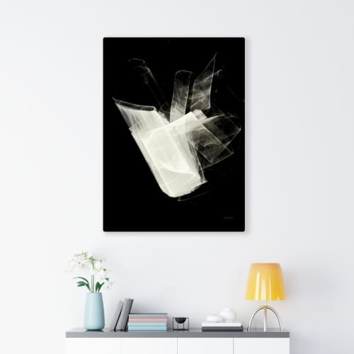 Haze 13786 | Oil And Acrylic Painting in Paintings by Rica Belna. Item composed of canvas