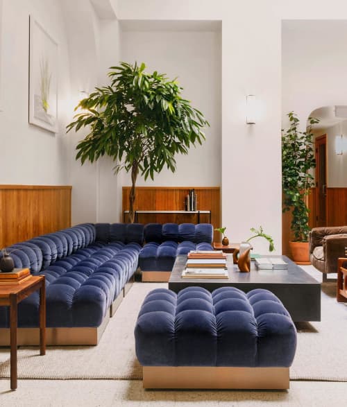 Deep Tuft Sofa by M2L at Tilden Hotel, San Francisco Wescover Sofas