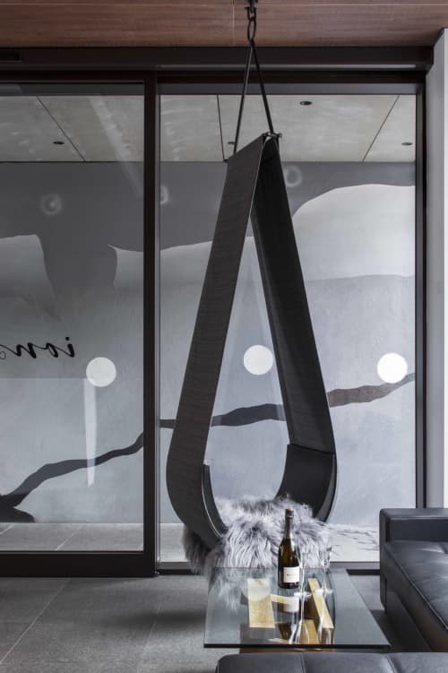 DROPi by Minarc | Hammock in Chairs by Minarc | Ion City Hotel in Reykjavík. Item composed of fabric and metal