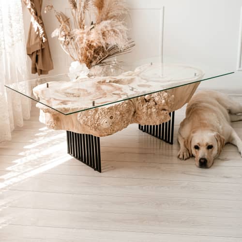 Coffee table | Tables by Art by Šopis. Item composed of wood & metal compatible with boho and minimalism style