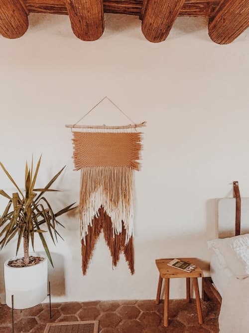 Joshua Tree House Weaving | Macrame Wall Hanging in Wall Hangings by The Northern Craft | Posada by the Joshua Tree House in Tucson