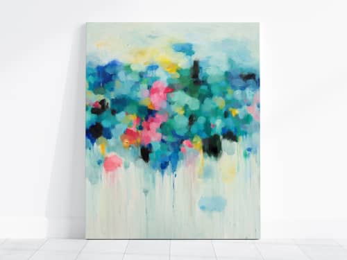 canvas print - Lotus 2 | Prints by YANGS FINE ART. Item composed of canvas compatible with contemporary and art deco style