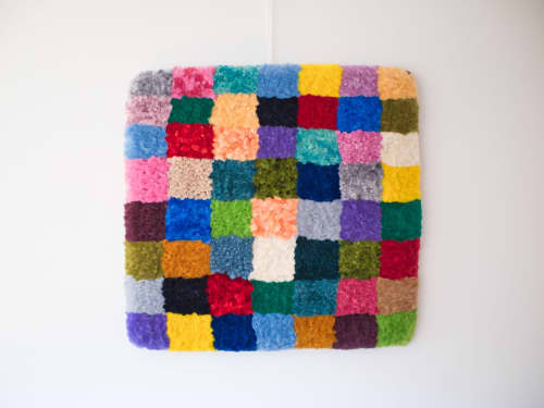 Frame 6 | Tapestry in Wall Hangings by Yunan Ma Fiber Art. Item composed of wool and copper