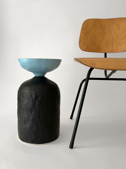 Tom Side Table | Tables by Meg Morrison. Item made of ceramic compatible with minimalism and mid century modern style