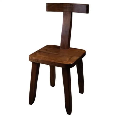 T, Chair, Tzalam | Chairs by Aeterna Furniture. Item made of wood