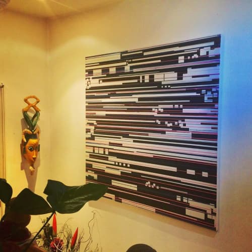 'Index' painting | Oil And Acrylic Painting in Paintings by Colin McCallum. Item made of synthetic