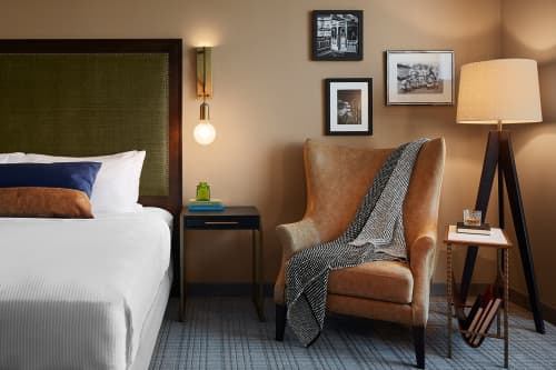 Hotel Zachary | Photography by The Pigshark | Hotel Zachary, Chicago, a Tribute Portfolio Hotel in Chicago. Item composed of paper