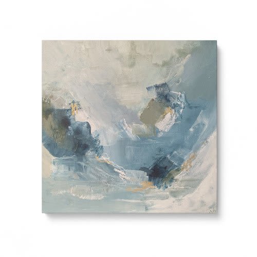 Emerge | Mixed Media in Paintings by Roberta Hoiness. Item composed of canvas and synthetic