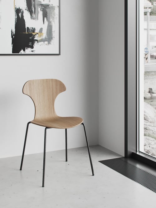 Euclid | Dining Chair in Chairs by Kollektiff. Item composed of wood