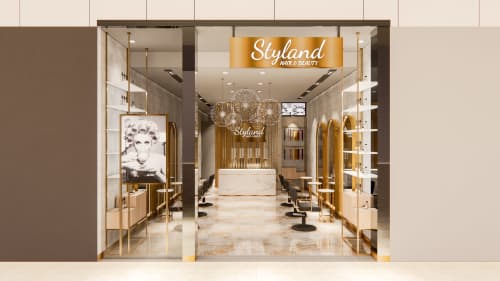 Styland Hair and Beauty | Architecture by Studio Hiyaku | Macarthur Square in Campbelltown
