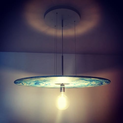 ANDROMEDA Ceiling Lamp | Pendants by RUBERTELLI DESIGN. Item composed of ceramic
