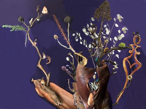 Kerfuffle Tree/Tree of Life | Sculptures by Creative Healing by Lia Strell. Item made of wood