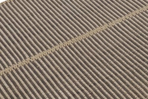 Rug & Kilim’s Accent Kilim with Textural Gray and White | Area Rug in Rugs by Rug and Kilim