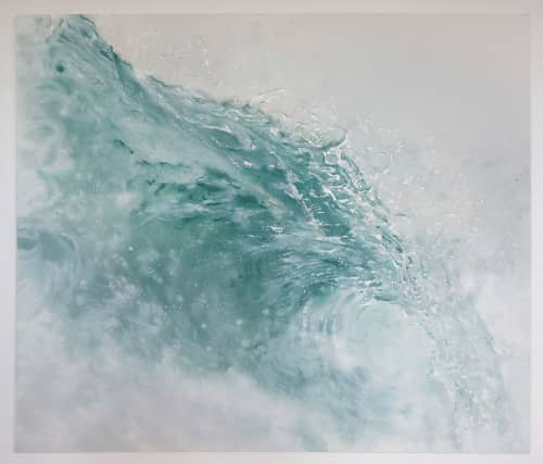 Timeless | Oil And Acrylic Painting in Paintings by Amanda Szopinski. Item made of canvas & synthetic