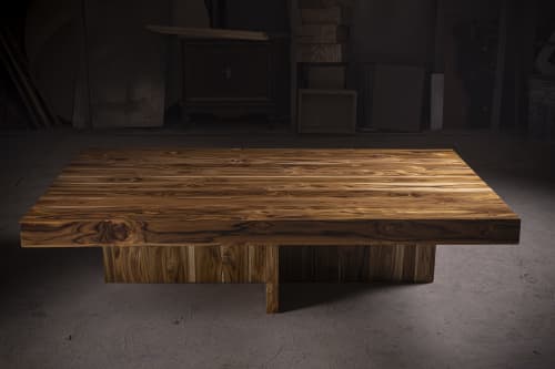 Teak Exterior Coffee Table | Tables by NO AGE FURNITURE STUDIO. Item compatible with contemporary style