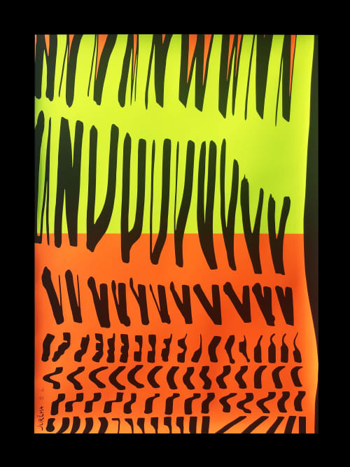 Daley Rowney screenprint (St) | Prints by Jurèma. Item composed of paper