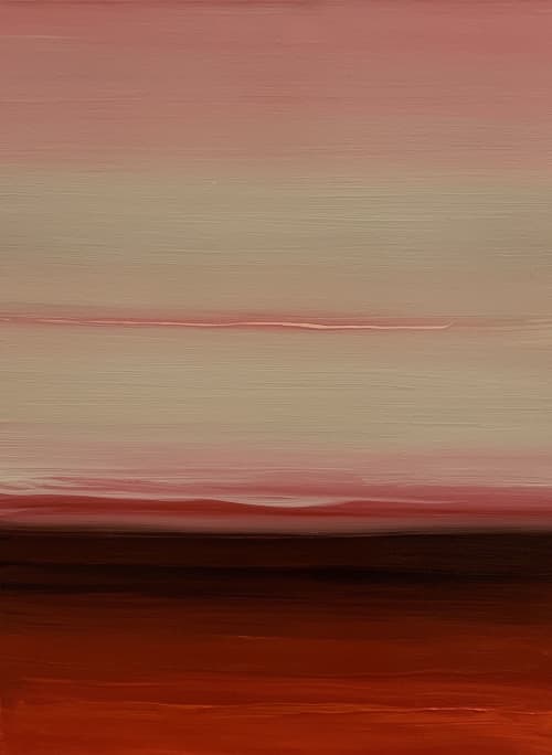 "Awake". Painting | Oil And Acrylic Painting in Paintings by Alice Lipping | Astoria Park Wine & Spirits in Queens. Item made of canvas & synthetic