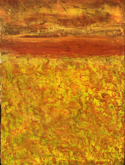 Avoid Dangerous Paths | Oil And Acrylic Painting in Paintings by Reade C Gloeckner Fine Art. Item composed of canvas and synthetic