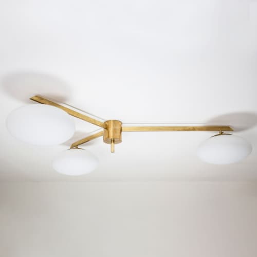 Stella Triennale | Chandeliers by DESIGN FOR MACHA. Item composed of brass