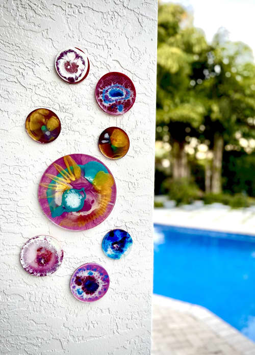 Resin artwall | Wall Sculpture in Wall Hangings by Bettibdesign.com. Item composed of synthetic