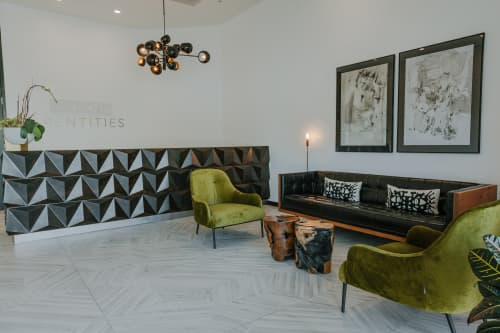 Reception Desk | Tables by Project Sunday | Edge | The Service Company in Orem. Item made of wood