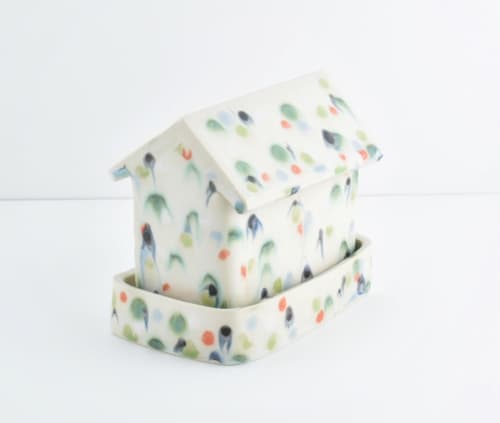 Butter House | Serving Tray in Serveware by Brian R Jones Studio, LLC. Item made of ceramic compatible with contemporary style