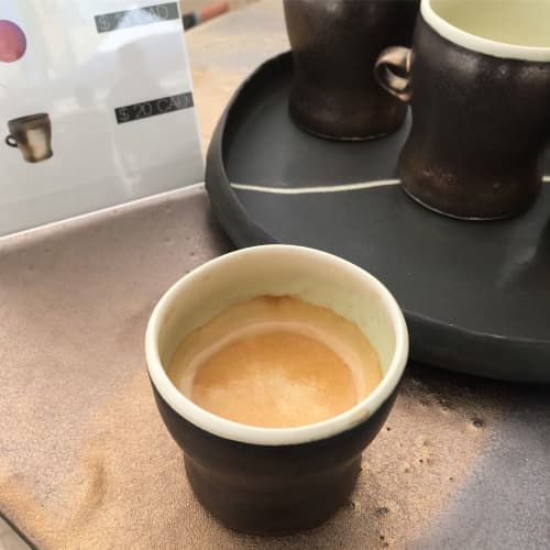 Espresso Cup | Drinkware by Queenie Xu | Nathan Phillips Square in Toronto. Item composed of ceramic