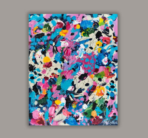 Sweet Dreams Are Made Of This | Oil And Acrylic Painting in Paintings by Robin Jorgensen. Item composed of canvas
