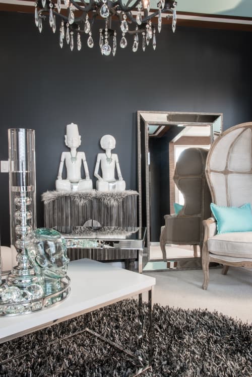 Sculpture | Sculptures by Nisha Tailor Interior Design` | Private Residence, St. Louis in St. Louis. Item composed of ceramic