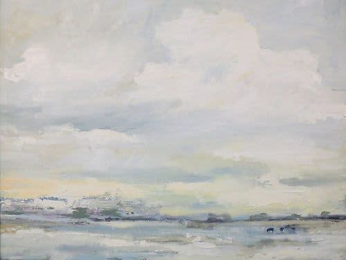 Everywhere | Oil And Acrylic Painting in Paintings by KIRSTEN KAINZ. Item made of canvas works with contemporary & eclectic & maximalism style