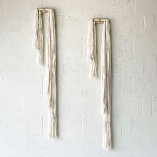 Leia Tassel | Macrame Wall Hanging in Wall Hangings by Vita Boheme Studio