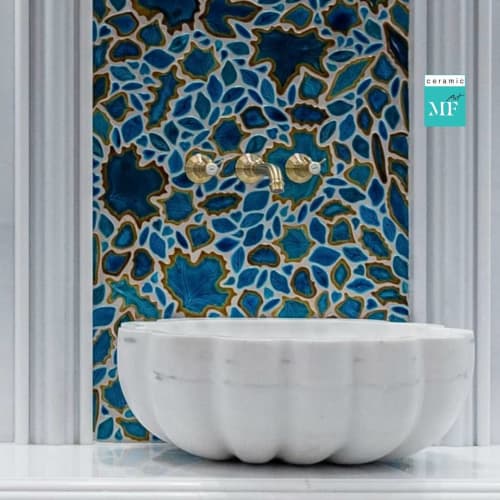 Gazel Tile | Tiles by MF Art Ceramic | Erbil International Airport in Erbil. Item made of cement